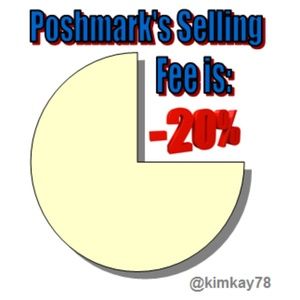 Poshmark Keeps 20% Per Sale For Items $15 and Over